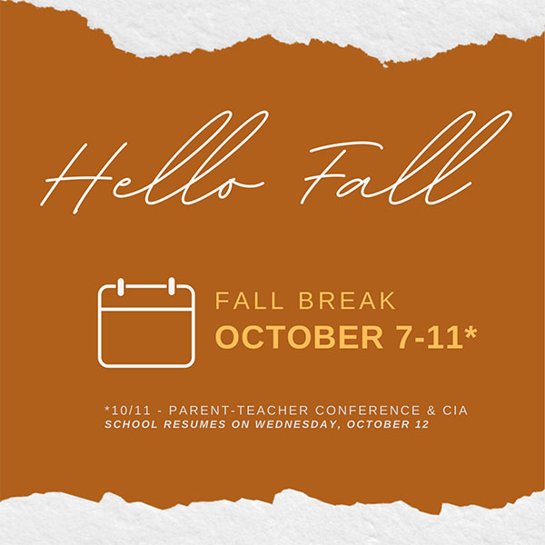 Hello Fall (Fall Break)